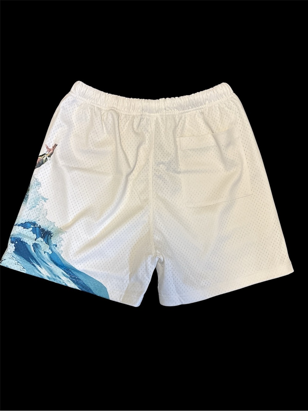Darc Sport Marvel Collab Corazón White Mesh Shorts Size: Medium NWT - Picture 2 of 6
